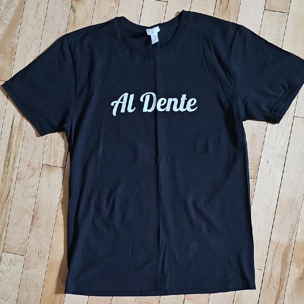 Al Dente Black T-Shirt